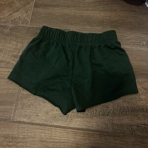 Target Dark Green Athletic Shorts for Women